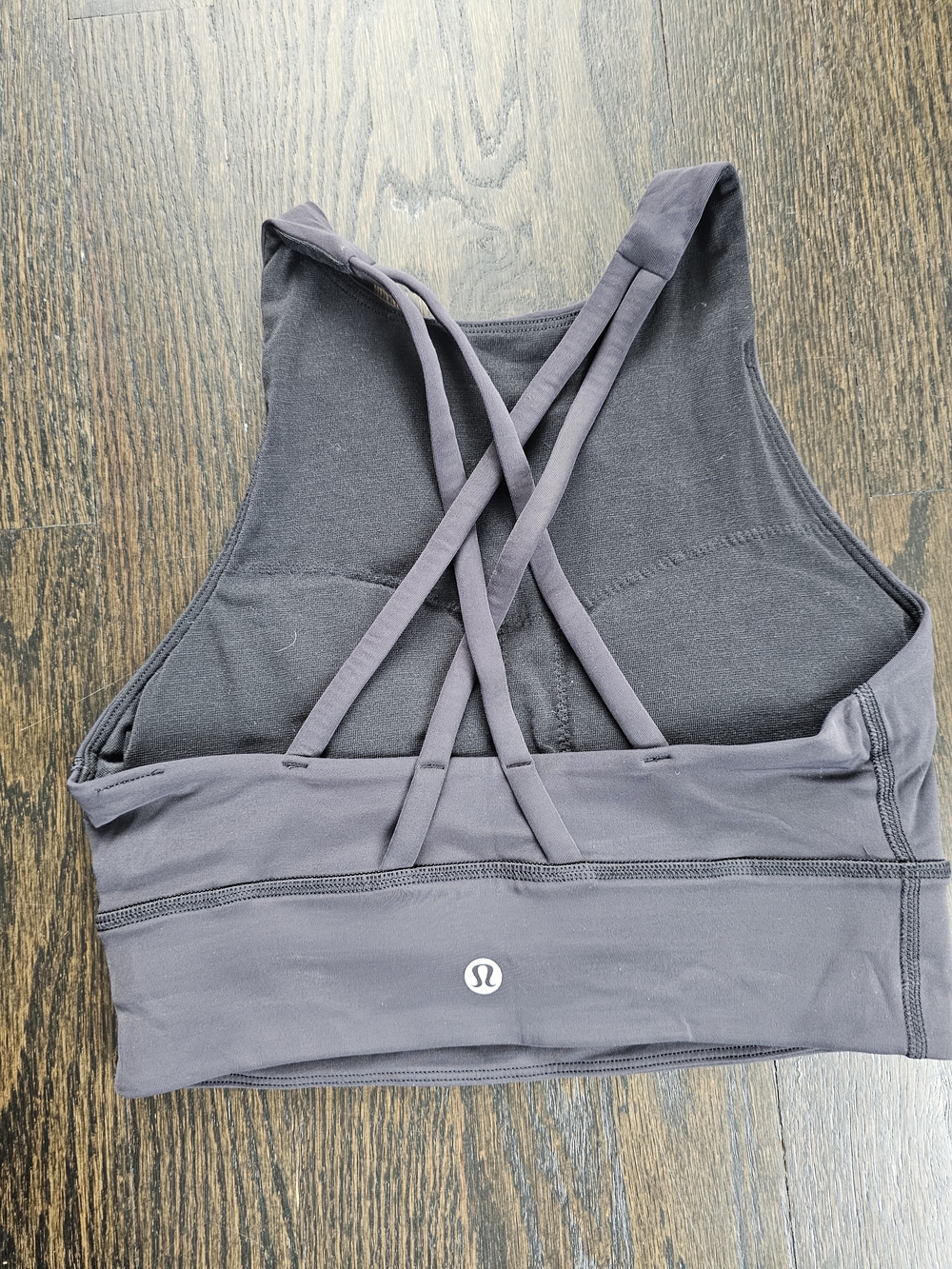 lululemon athletica Strappy Back Sports Bra - Gray